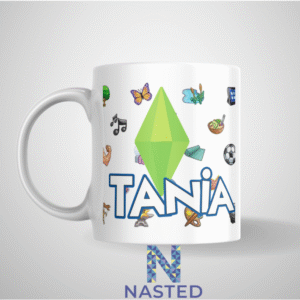 Taza de Los Sims con tu Nombre