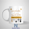 terapeutass taza con Nombre y foto de tu mascota