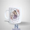 Taza personalizada acuarela