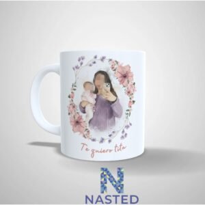 Taza personalizada acuarela